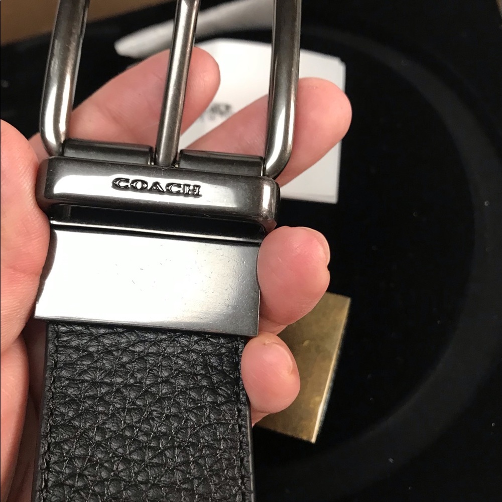 Coach mens belt